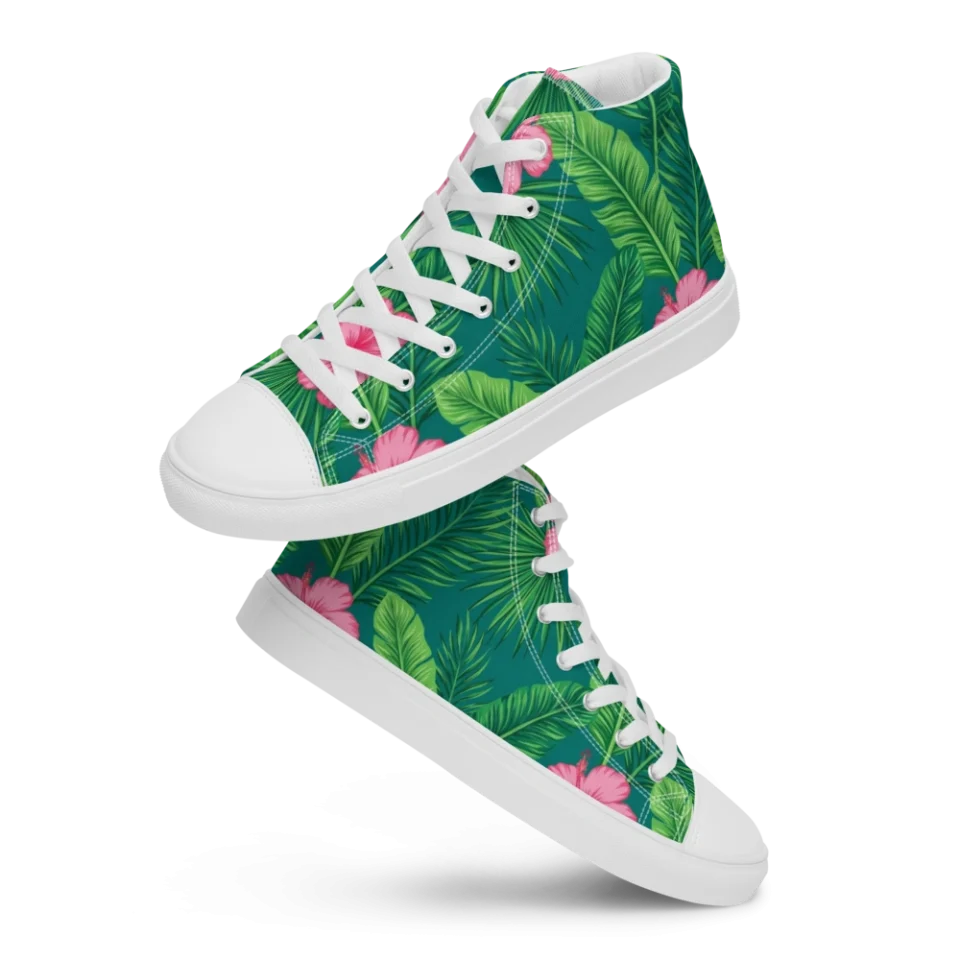 Men's High Top Canvas Shoes