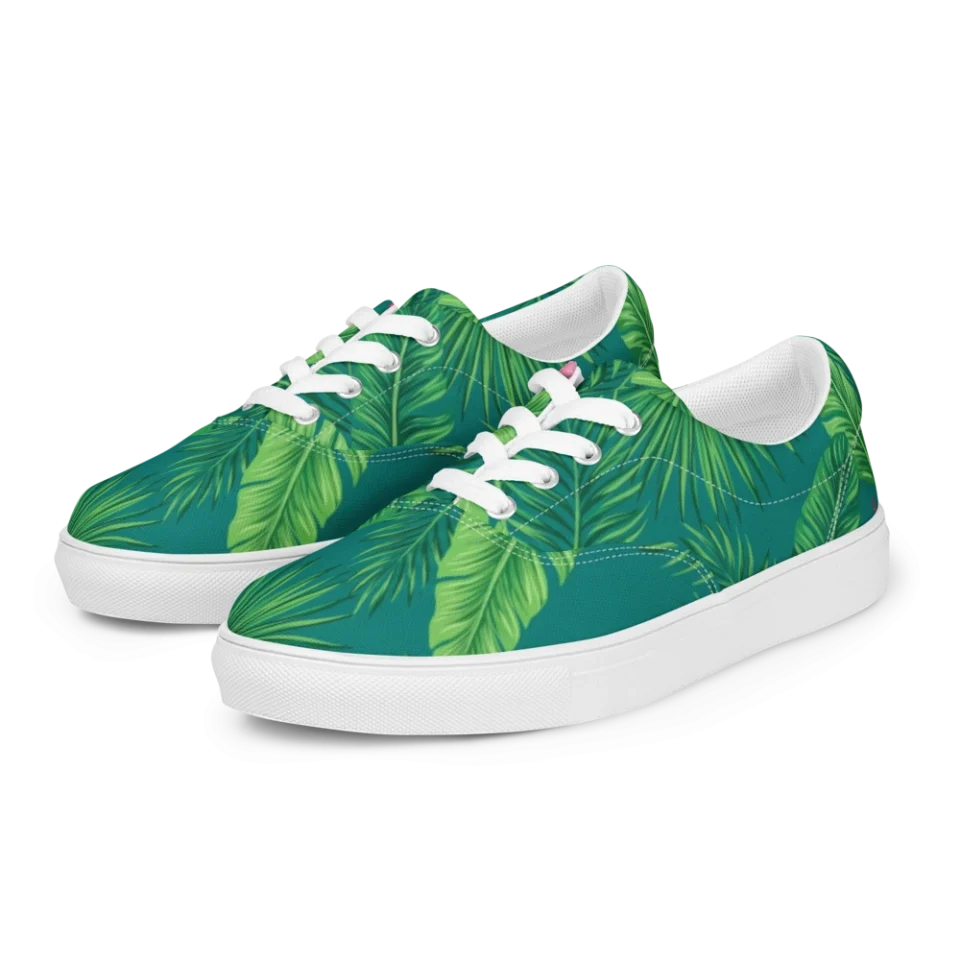 Women's Lace-Up Canvas Shoes
