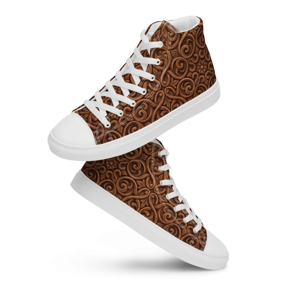 Men's High Top Canvas Shoes