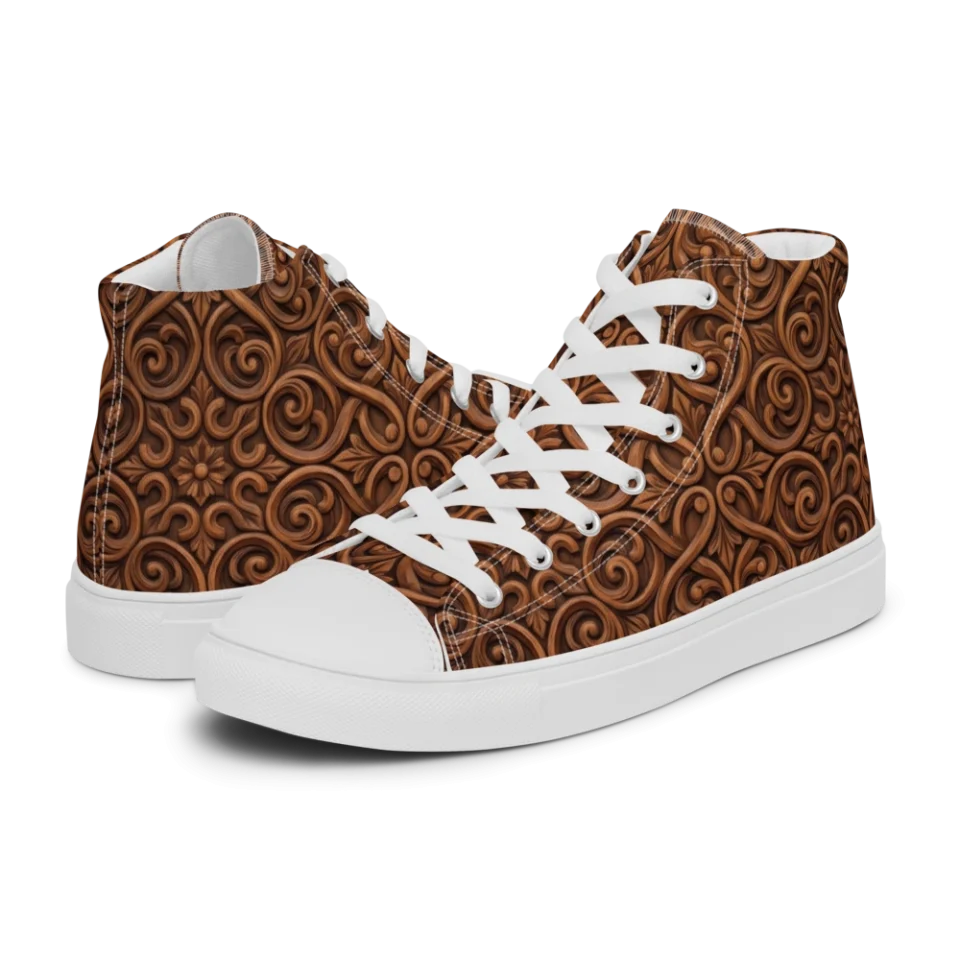 Women's High Top Canvas Shoes