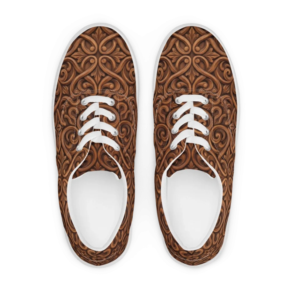 Men's Lace-Up Canvas Shoes