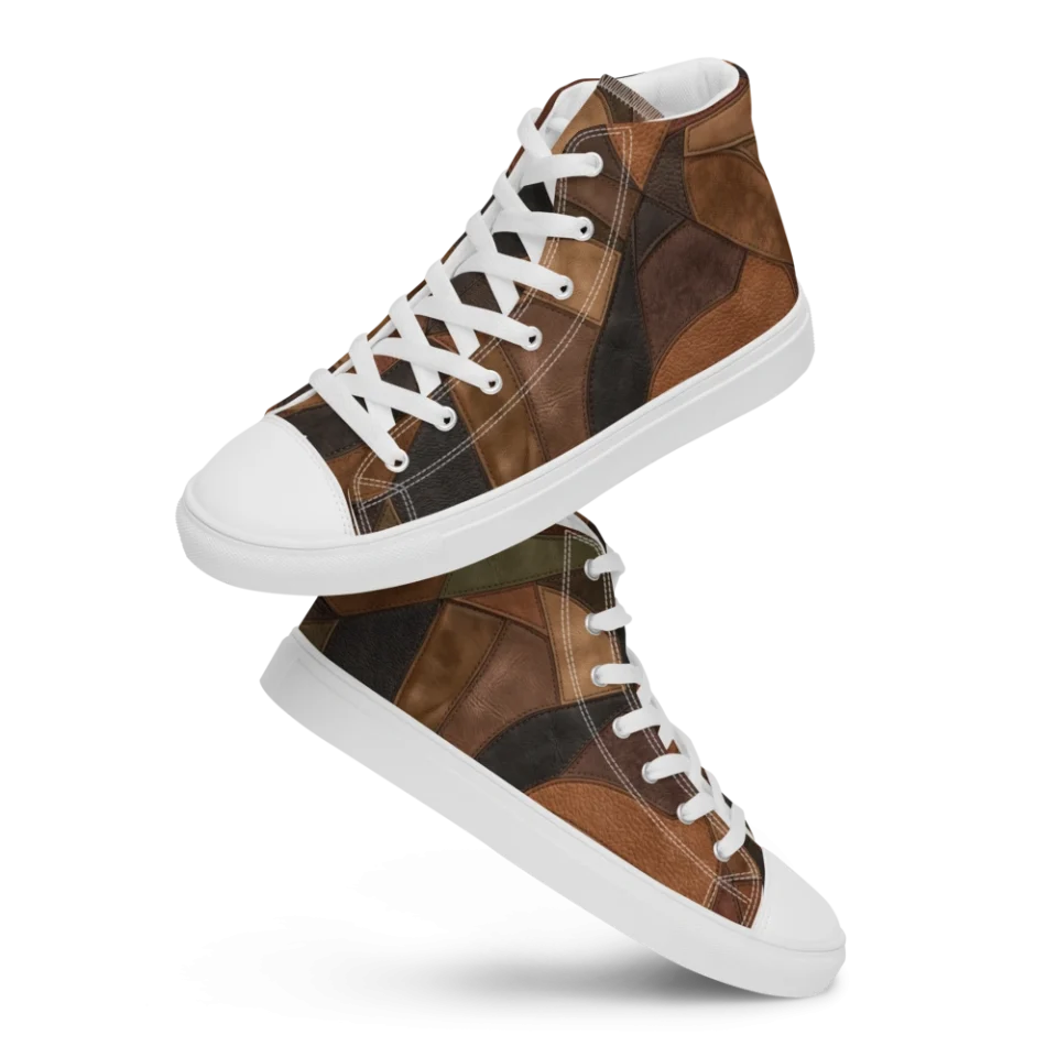 Men's High Top Canvas Shoes