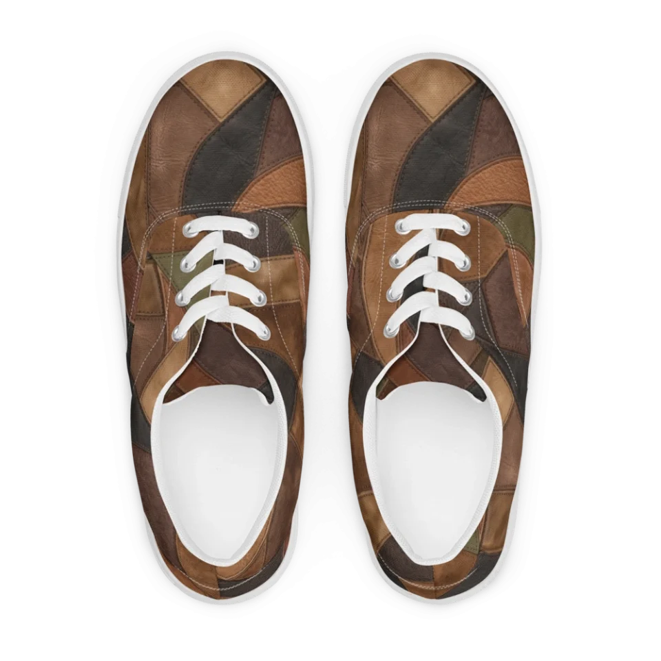 Men's Lace-Up Canvas Shoes