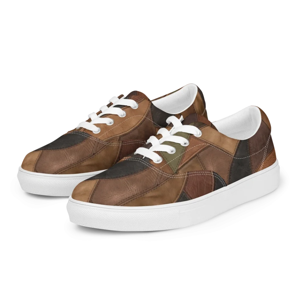 Women's Lace-Up Canvas Shoes