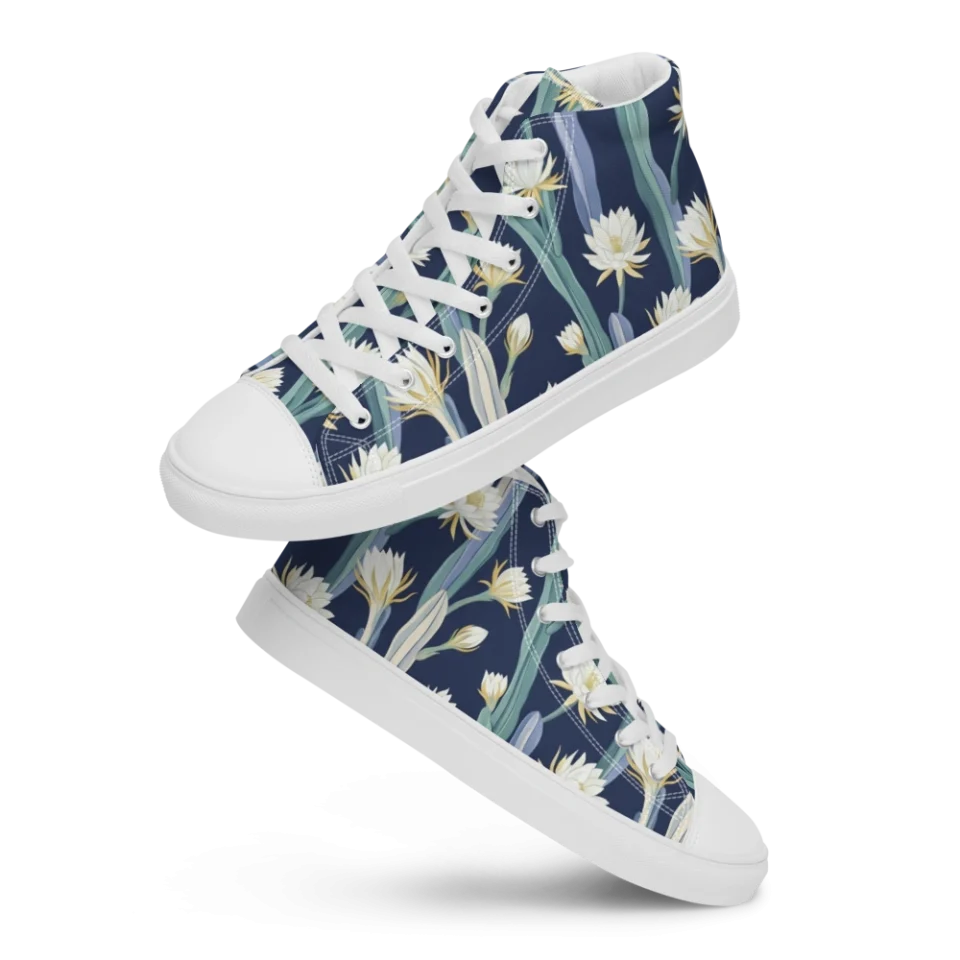 Men's High Top Canvas Shoes