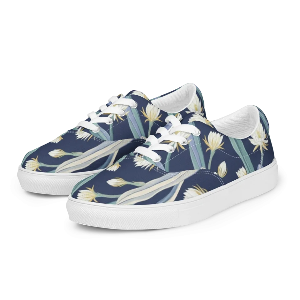 Women's Lace-Up Canvas Shoes