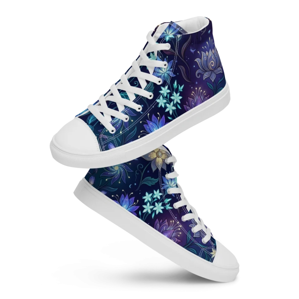 Men's High Top Canvas Shoes