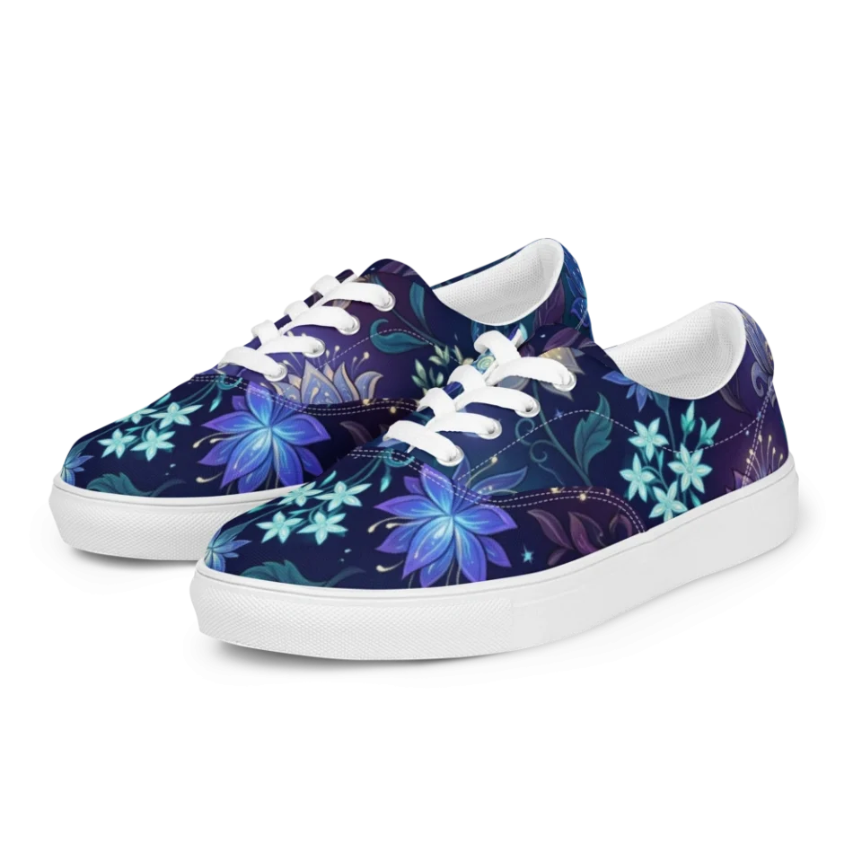 Women's Lace-Up Canvas Shoes