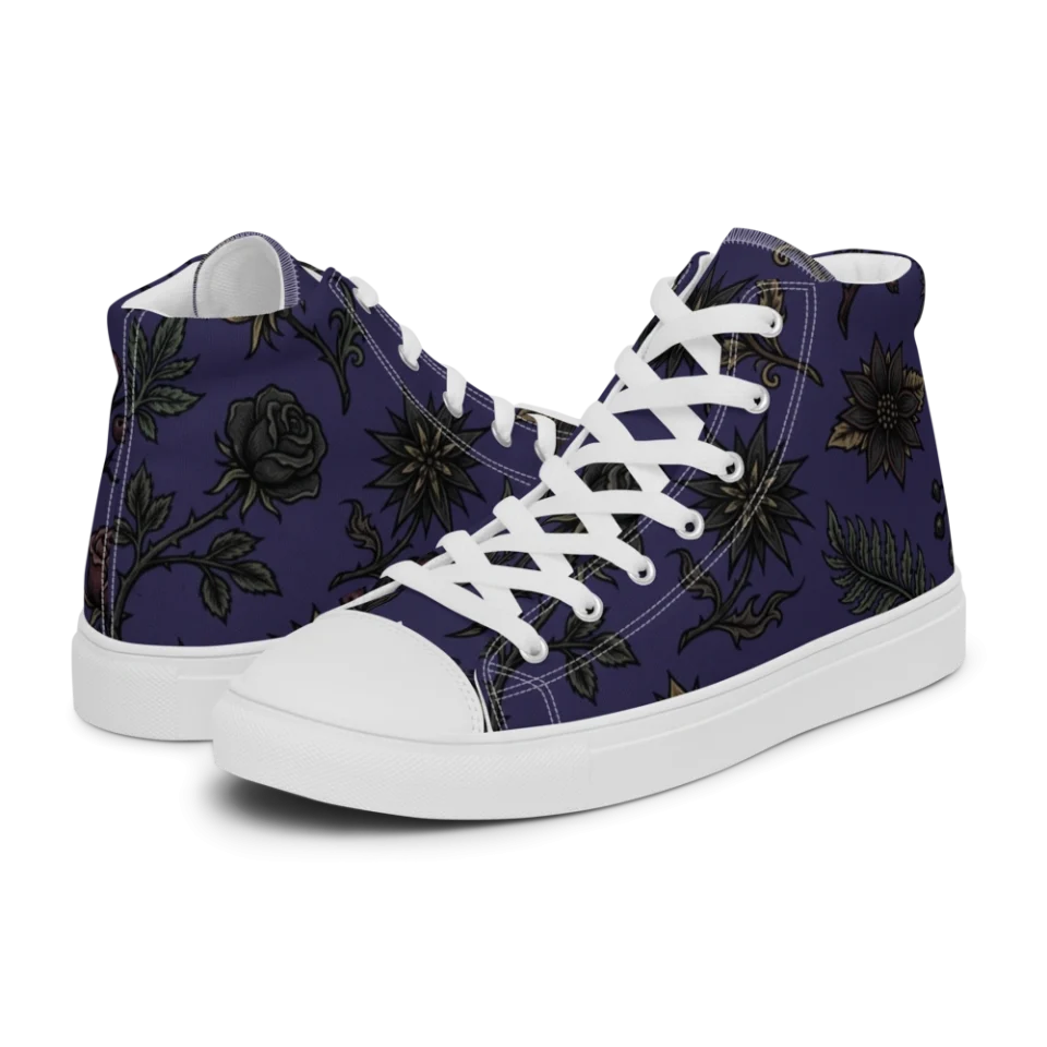 Women's High Top Canvas Shoes