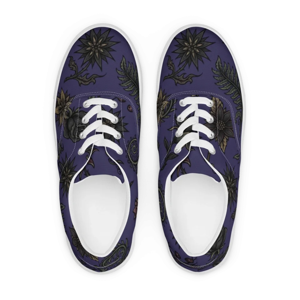 Men's Lace-Up Canvas Shoes