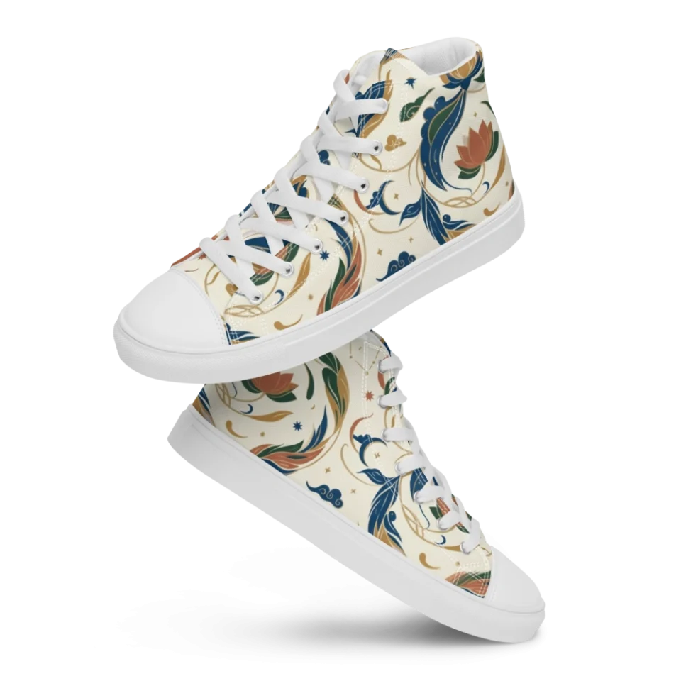 Men's High Top Canvas Shoes