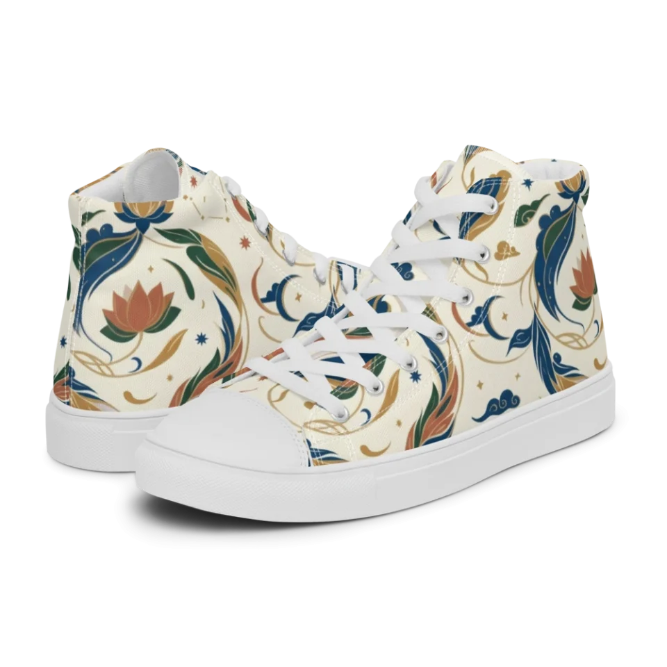 Women's High Top Canvas Shoes