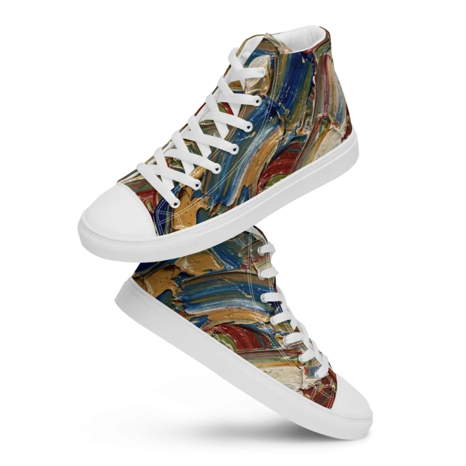 Men's High Top Canvas Shoes