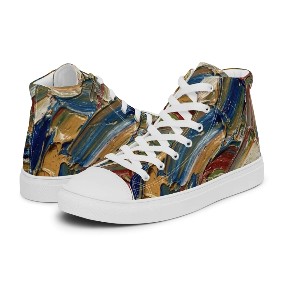 Women's High Top Canvas Shoes