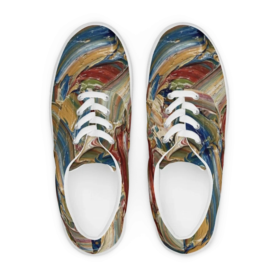 Men's Lace-Up Canvas Shoes