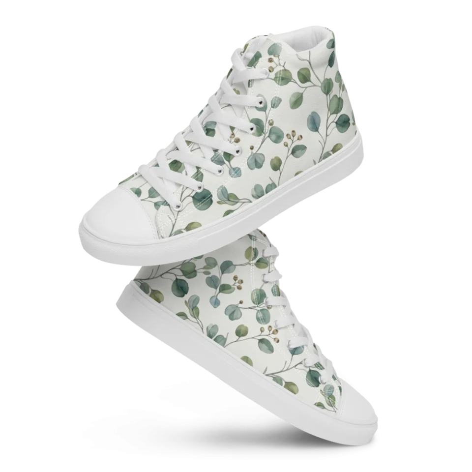Men's High Top Canvas Shoes