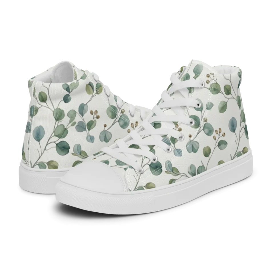 Women's High Top Canvas Shoes