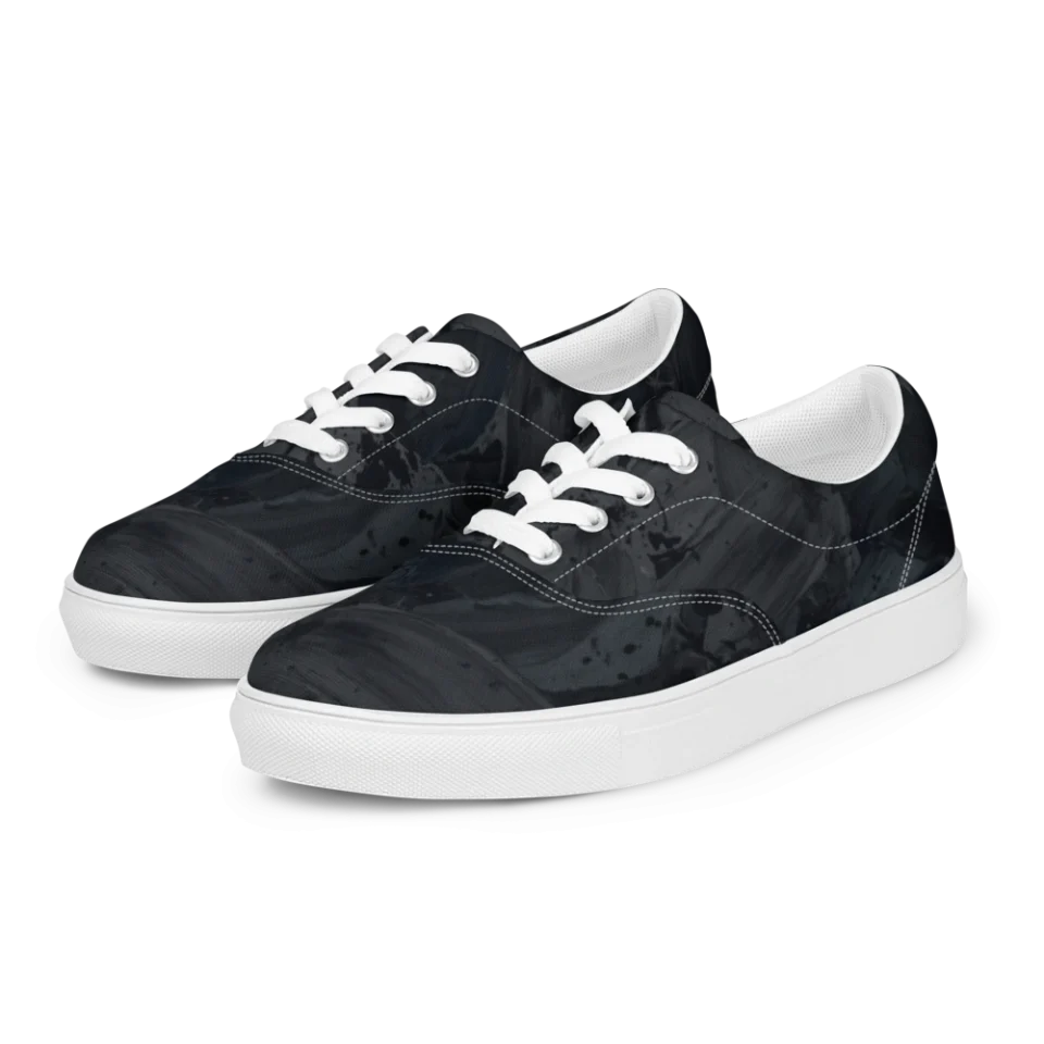 Women's Lace-Up Canvas Shoes