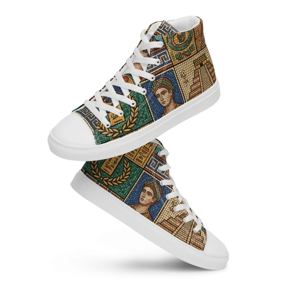 Men's High Top Canvas Shoes