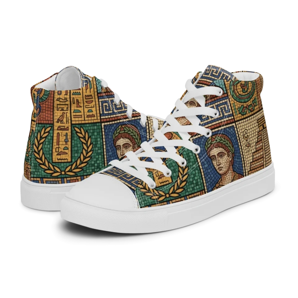Women's High Top Canvas Shoes
