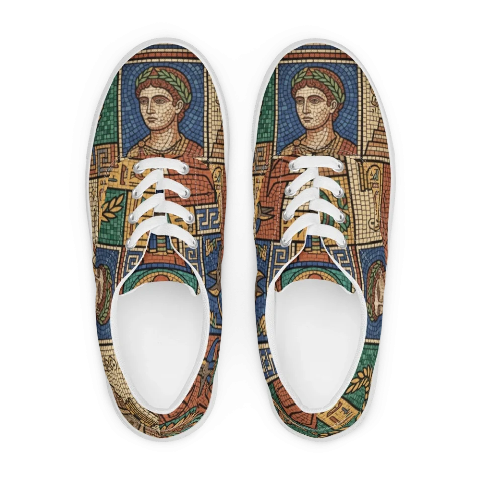 Men's Lace-Up Canvas Shoes