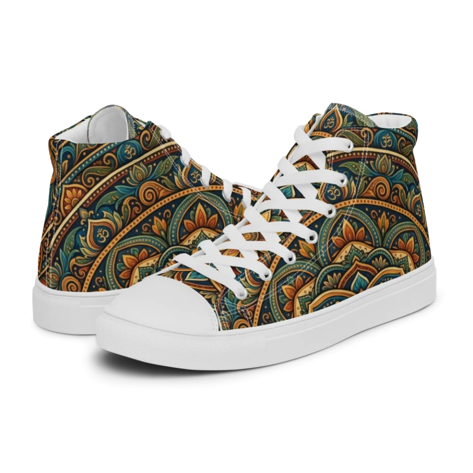 Women's High Top Canvas Shoes