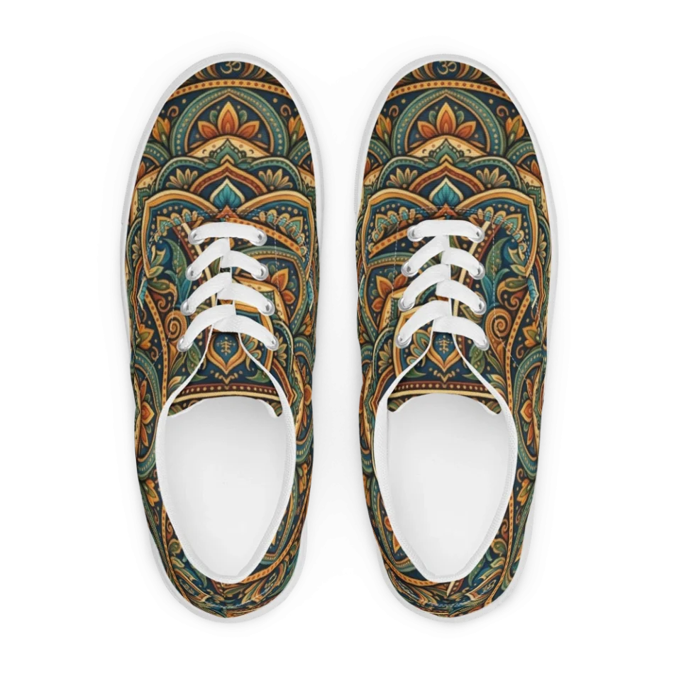 Men's Lace-Up Canvas Shoes