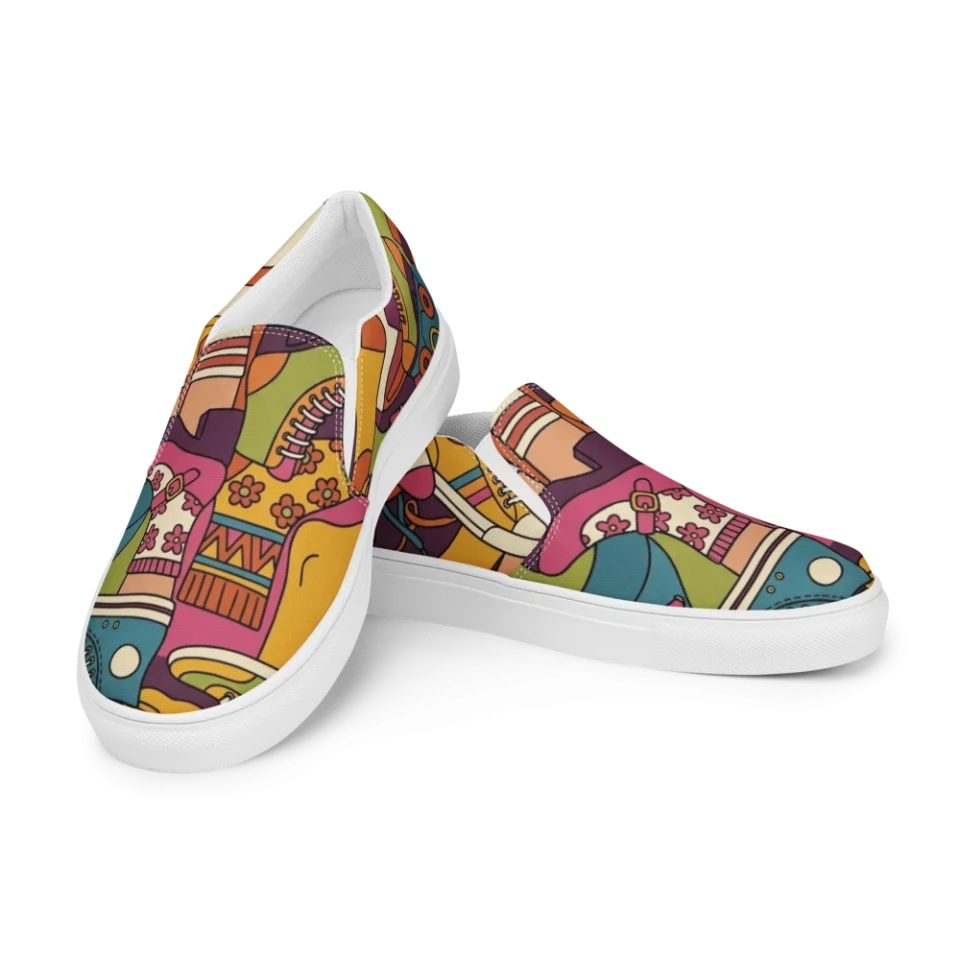 Men's Slip-On Canvas Shoes