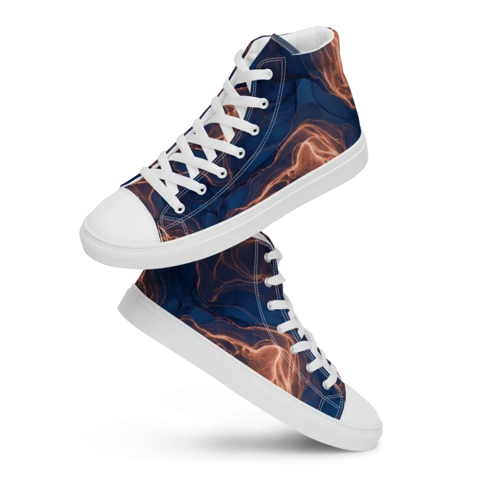 Men's High Top Canvas Shoes