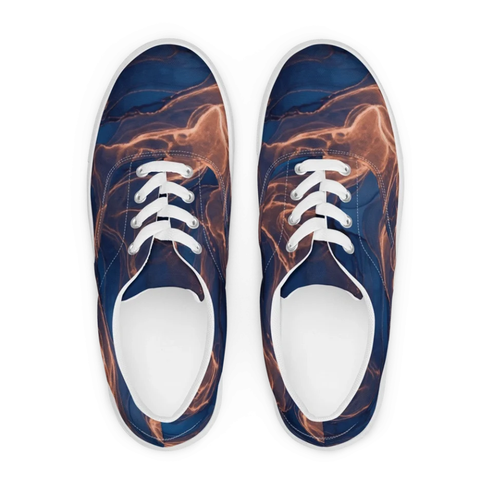 Men's Lace-Up Canvas Shoes