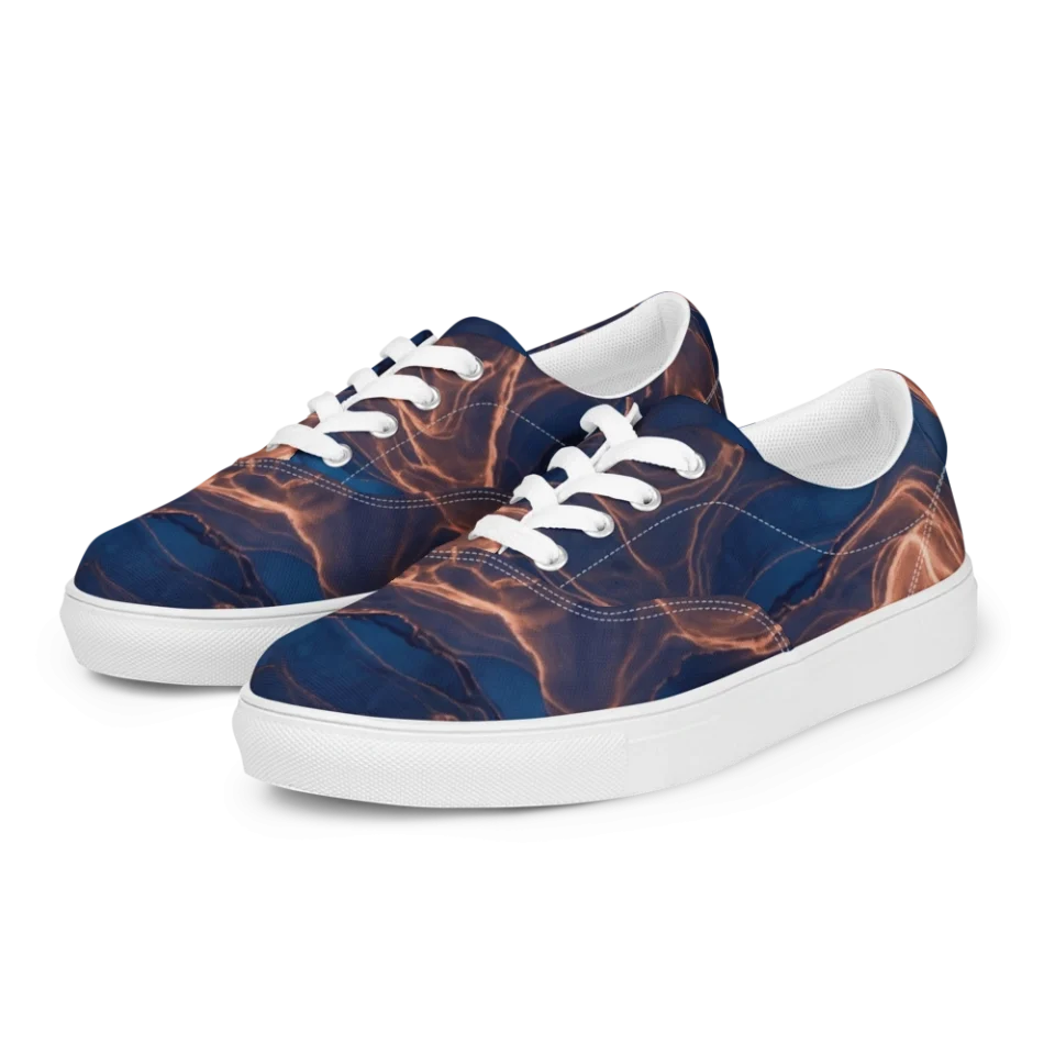 Women's Lace-Up Canvas Shoes