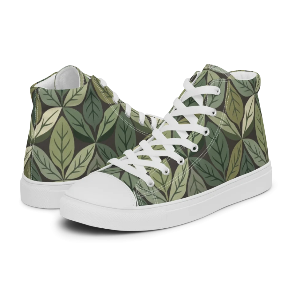 Women's High Top Canvas Shoes