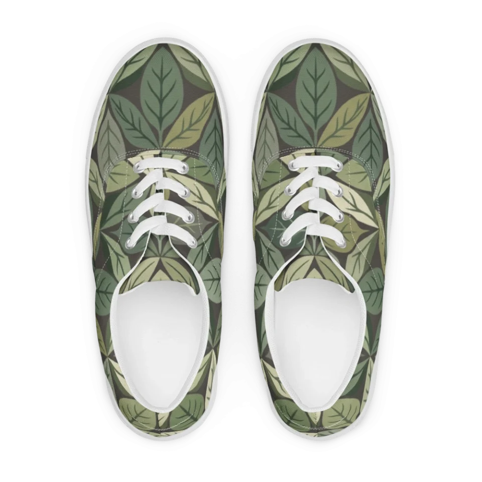 Men's Lace-Up Canvas Shoes