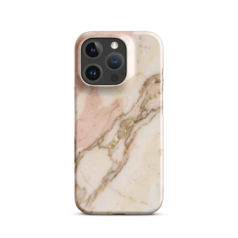 Ethereal Blush Marble Gold Veins