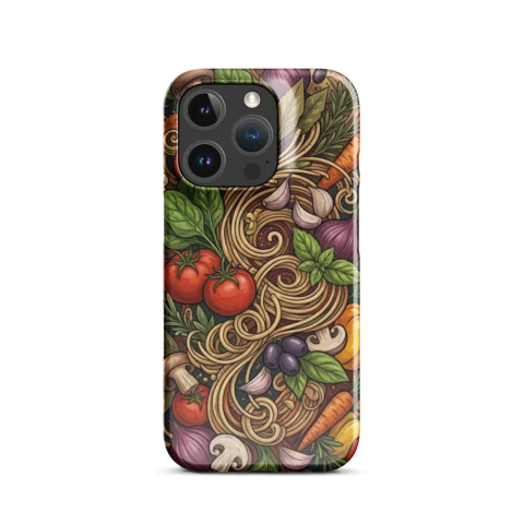 Spaghetti and Fresh Garden Vegetable Doodle