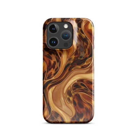 Molten Amber Tortoise Shell Waves