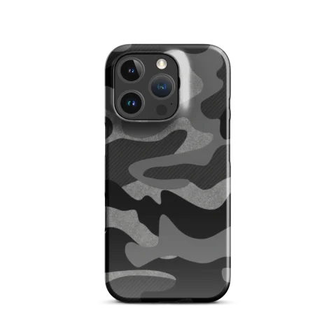 Dark Grey Tactical Camouflage Pattern