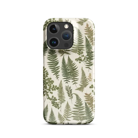 Green Fern Leaf Botanical Pattern
