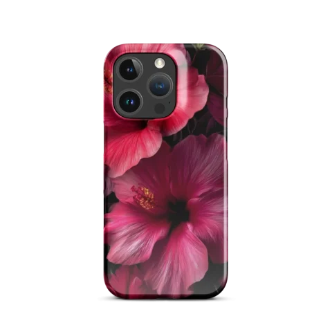 Deep Magenta Tropical Hibiscus Flowers