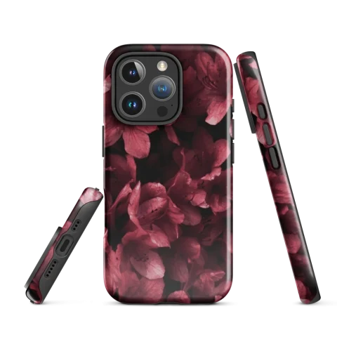 Deep Magenta Azalea Floral Bloom