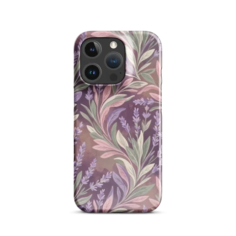 Purple Lavender and Sage Floral Pattern