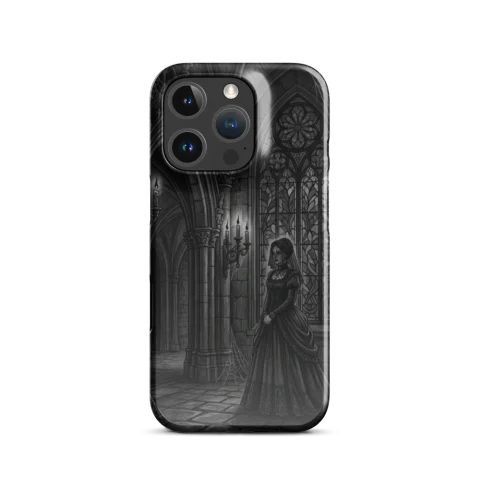 Monochrome Victorian Gothic Cathedral Hall