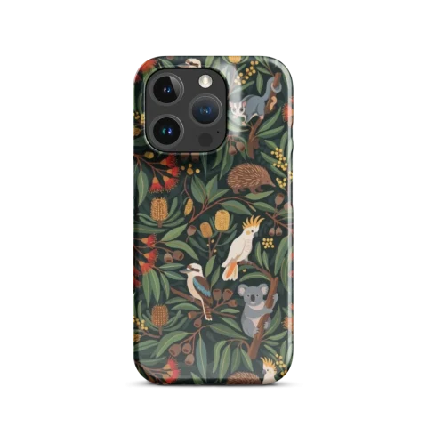 Australian Forest Wildlife Botanical Pattern