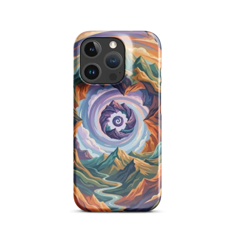 Colorful Spiral Mountain Valley Landscape