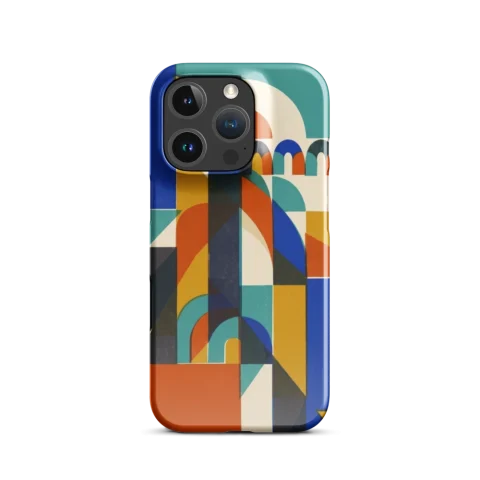 Bold Geometric Arches Color Block