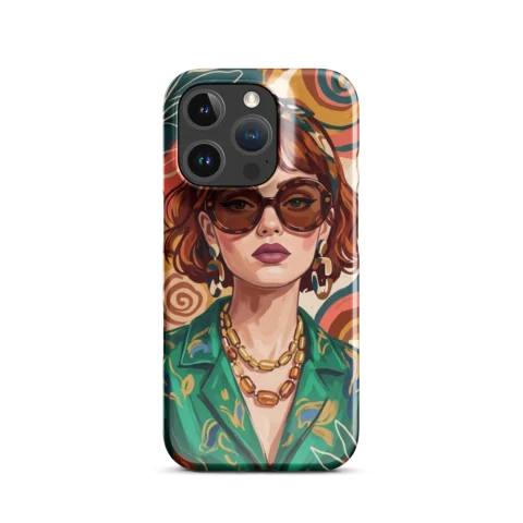A stylized, expressive portrait of a chic muse is cropped tightly The artwork must fill the entire 9