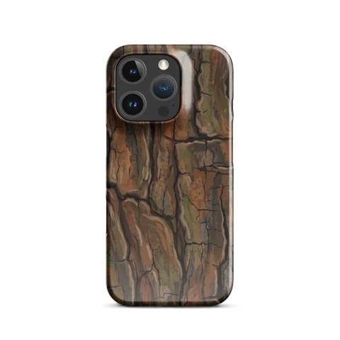 Rustic Woodland Tree Bark Pattern
