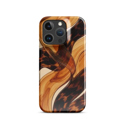 Molten Amber Espresso Tortoiseshell Waves