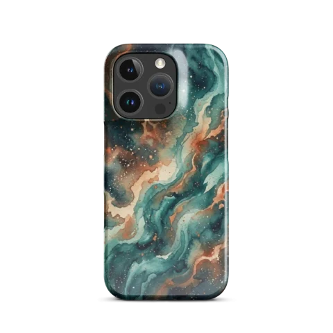 Celestial Nebula Watercolor Flow