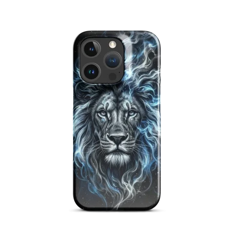 Ethereal Smoke Lion Portrait